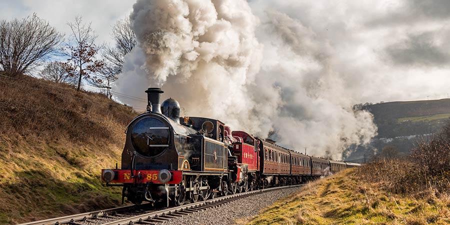 Taking a trip into the past on the Keighley & Worth Valley Railway