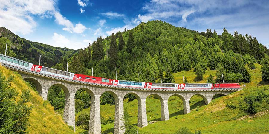 Glacier Express & St Moritz