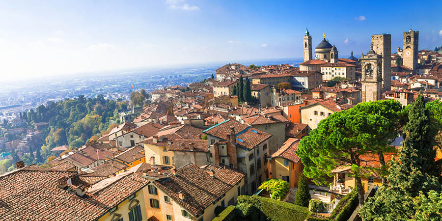 Discover the delightful walled city of Bergamo
