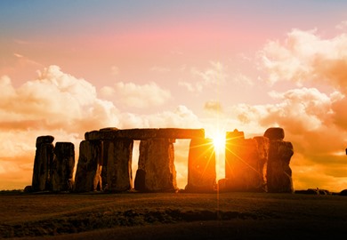 Stonehenge at Sunset